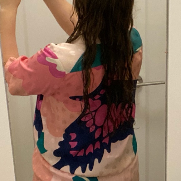 4 piece Pure Silk Butterfly Skirt Set - Picture 3 of 17